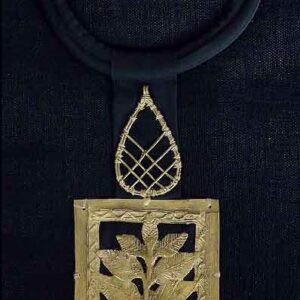 the exquisite Tribal Dokra ‘Tree of Life’ Jali Handcrafted Brass Pendant Necklace